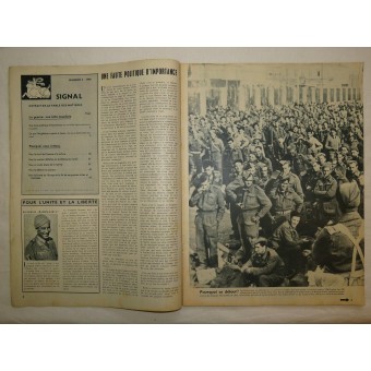 Signaal, nr.2, 1944, 48 paginas Franse taal. Espenlaub militaria